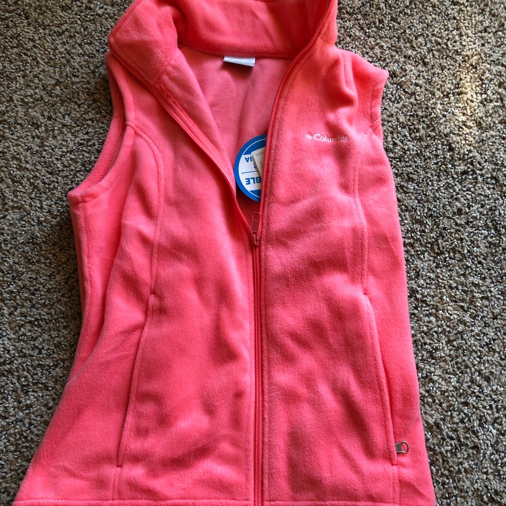 Columbia Fleece Vest! Size S!
